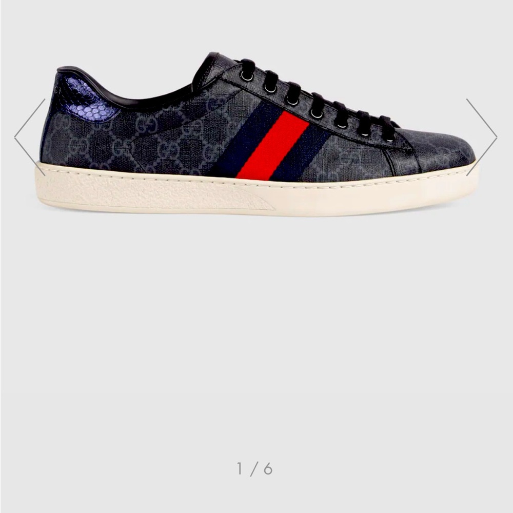 🔥Mens Ace GG supreme sneakers authentic GUCCI